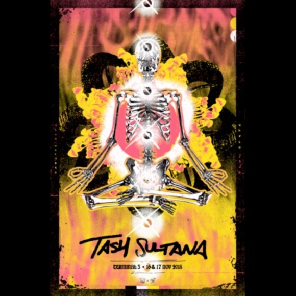 TASH SULTANA SIGNED LIMITED EDITION POSTER - Picture 1 of 2